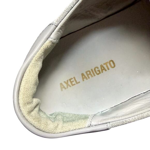 Axel Arigato Light Gray Suede Men\'s Shoes Sneakers Trainers US10 $350 retail main image 7